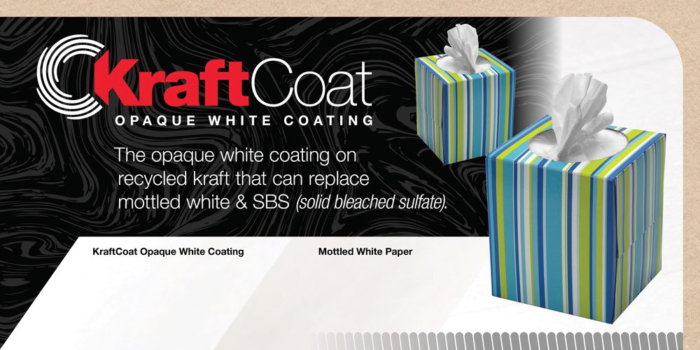 Coatings and overprints for rod coating applications KraftCoat Opaque White Coating