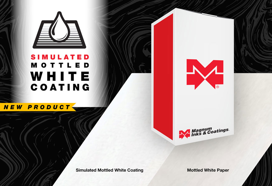 Coatings and overprints for rod coating applications Coatings and overprints for rod coating applications